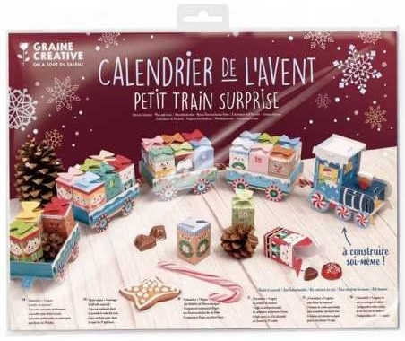 Calendrier de l'Avent Petit train surprise - Graine Créative